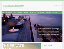 Tablet Screenshot of hotelpromobook.com